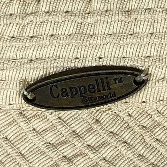 Cappelli Wide-Brim Visor Cream - Picture 7 of 8
